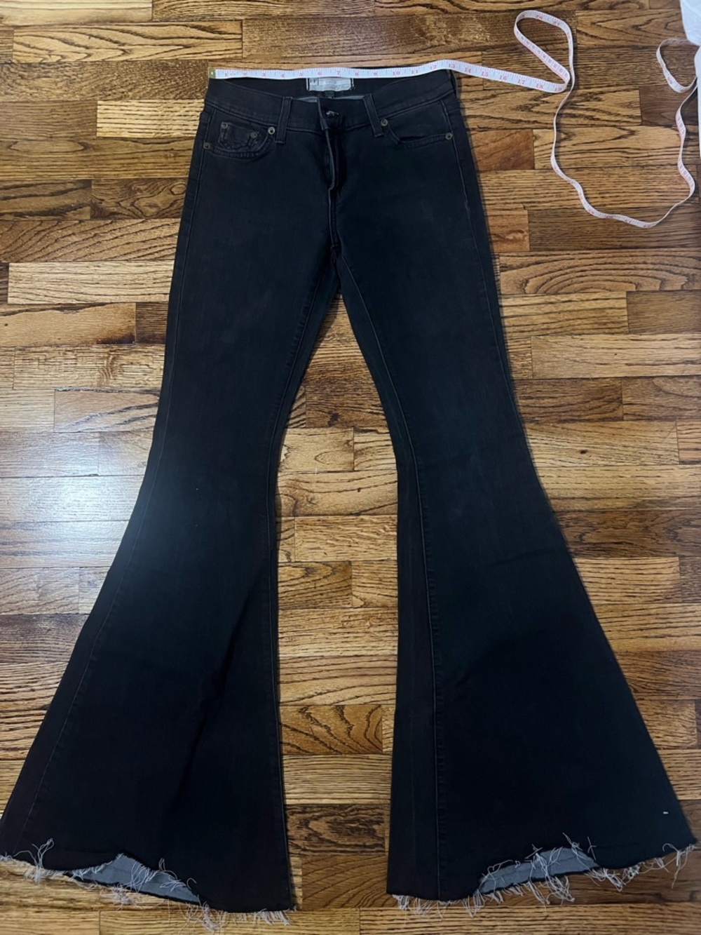 Free People Just Float on Flare Jeans